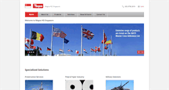 Desktop Screenshot of magnachem.com.sg