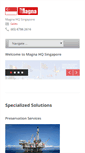 Mobile Screenshot of magnachem.com.sg